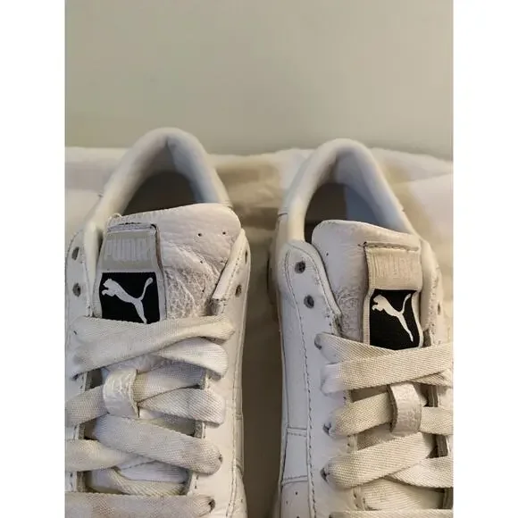 Puma Cali Platform Womens Size 9.5 White Sneakers Casual Shoes 369155-04 - Picture 5 of 12